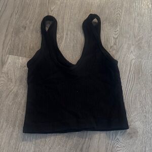 Urban Outfitters Black Crop Top